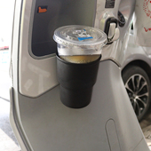 T电动车水杯架A1pq301 多功能置物架挂式 杯架悬挂储物通用杯架