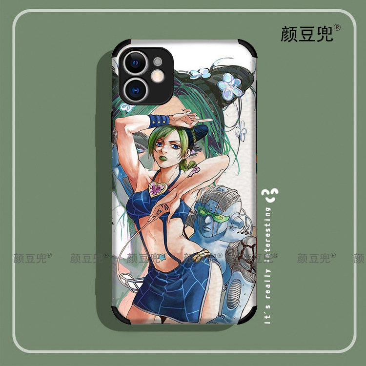 jojo手机壳13pro徐伦12适用iPhone11苹果XSMAX软SE2小羊皮78P硅胶