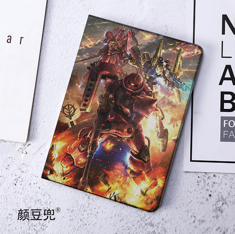 高达扎古ipad10.2适用air3/4保护套pro11笔槽matepad皮套mini56壳