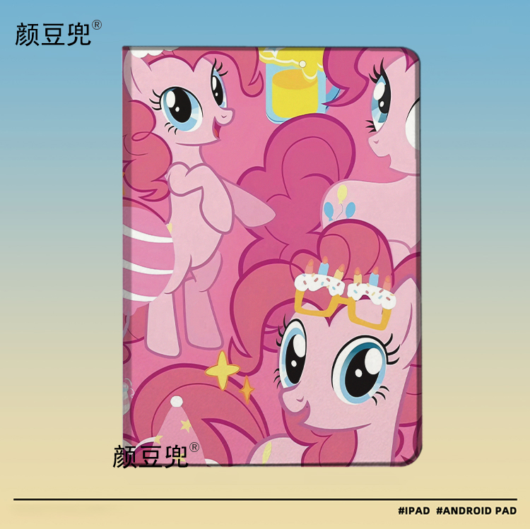 小马宝莉 碧琪动漫 ipad10.2适用于air4/5保护套matepad pro11 Air3 笔槽mini5/6皮套小米5/6pro12.9华为荣耀