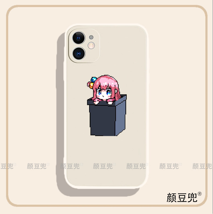 孤独摇滚 后藤一里 像素12适用iphone13promax苹果14Pro荣耀一加9r红米K60保护套IQOO11小米13华为P50pro三星