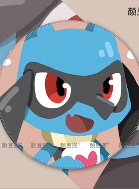 甲贺忍蛙 宝可梦 大号鼠标垫 办公游戏桌垫锁边键盘垫 防滑 加厚