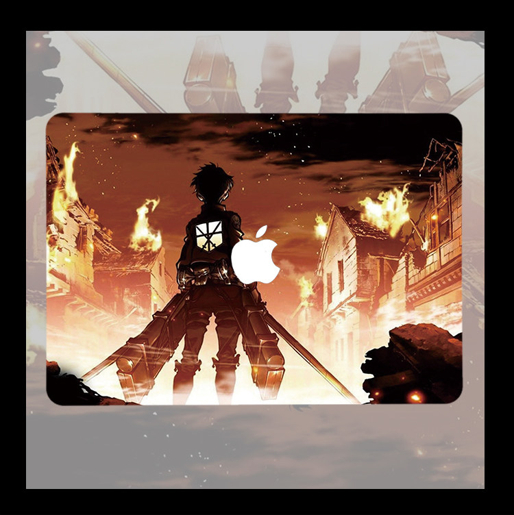 进击的巨人M2适用Macbook Pro苹果电脑air13.3笔记本保护套16寸14