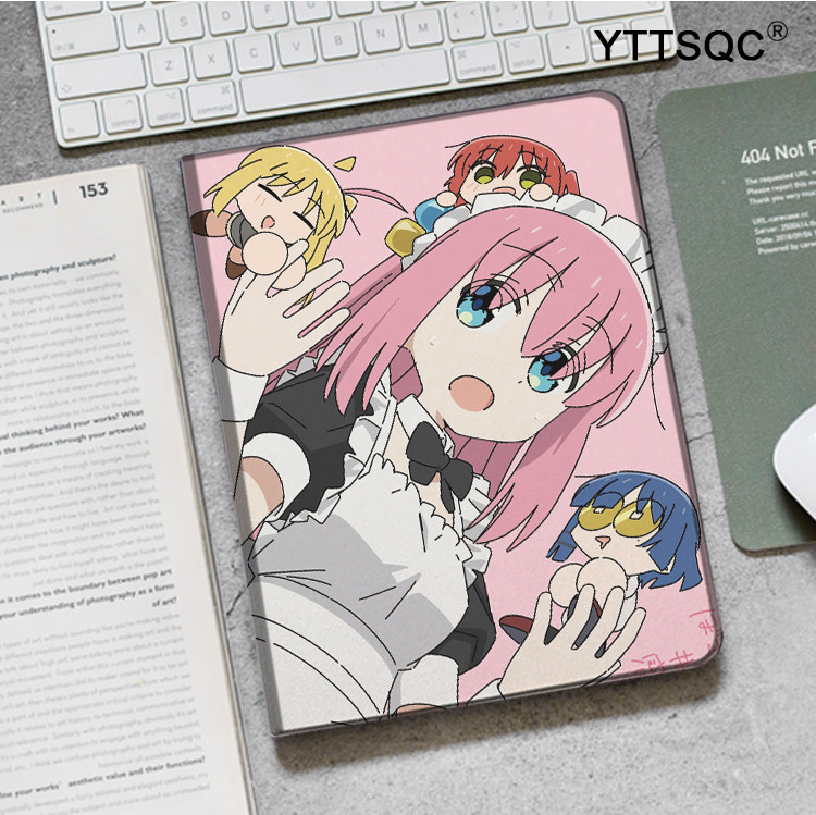 孤独摇滚 后藤一里Pro12.9山田凉ipad10.2适用air4/5保护套matepad pro11笔槽mini5/6华为M6第十代air3荣耀v8