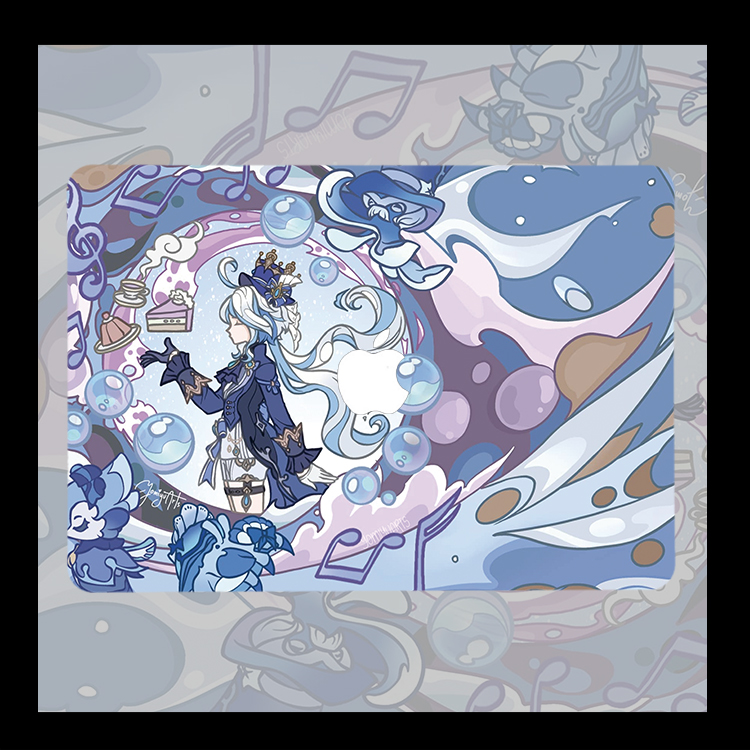 原神 芙宁娜 水神 适用苹果macbook air13.3寸 pro14 16笔记本12保护壳15寸 Max16 Macbook苹果电脑保护套M3