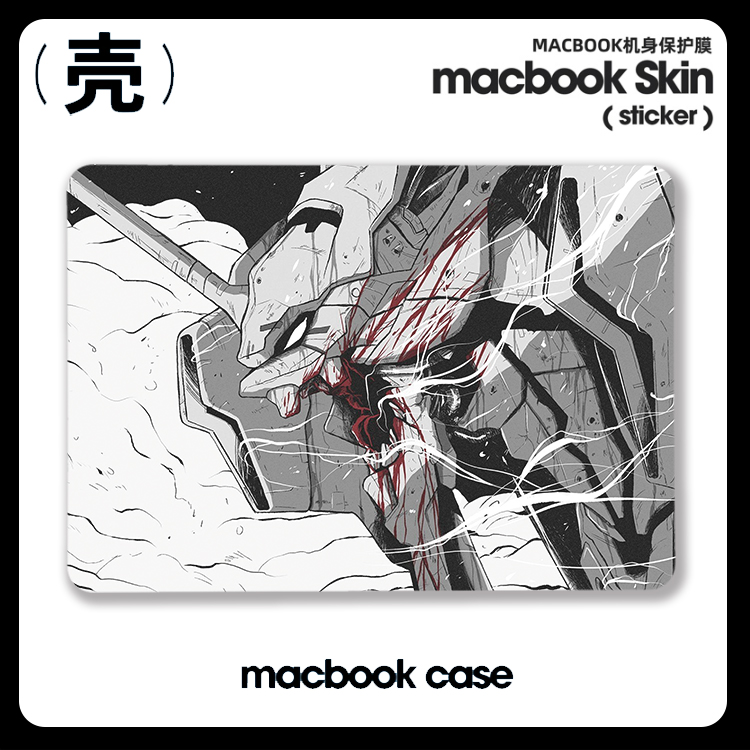 EVA初号机01福音战士Air13 M4适用苹果macbook air13.3寸pro14笔记本15寸Max16 Macbook苹果电脑保护套Pro16
