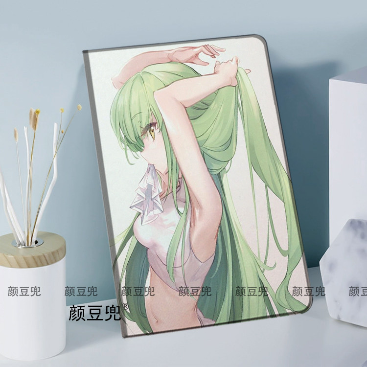 叛逆的鲁路修 cc女王ipad10.2适用air5/6保护套matepad pro11 Air3笔槽mini56皮套小米5/6pro12.9华为11.5S壳