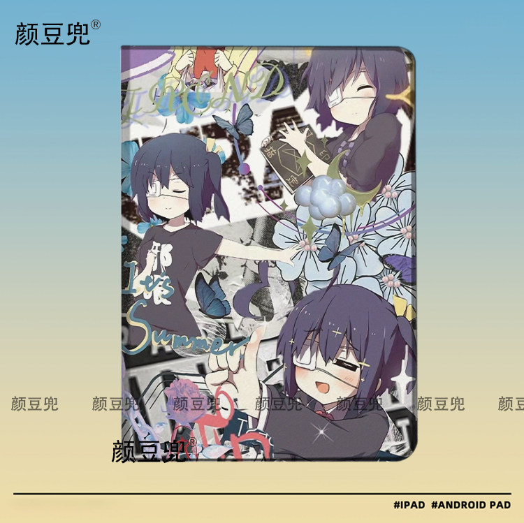 小鸟游六花 动漫 ipad10.2适用air4/5保护套matepad pro11 Air3笔槽mini5/6皮套小米5/6pro12.9华为11.5荣耀9