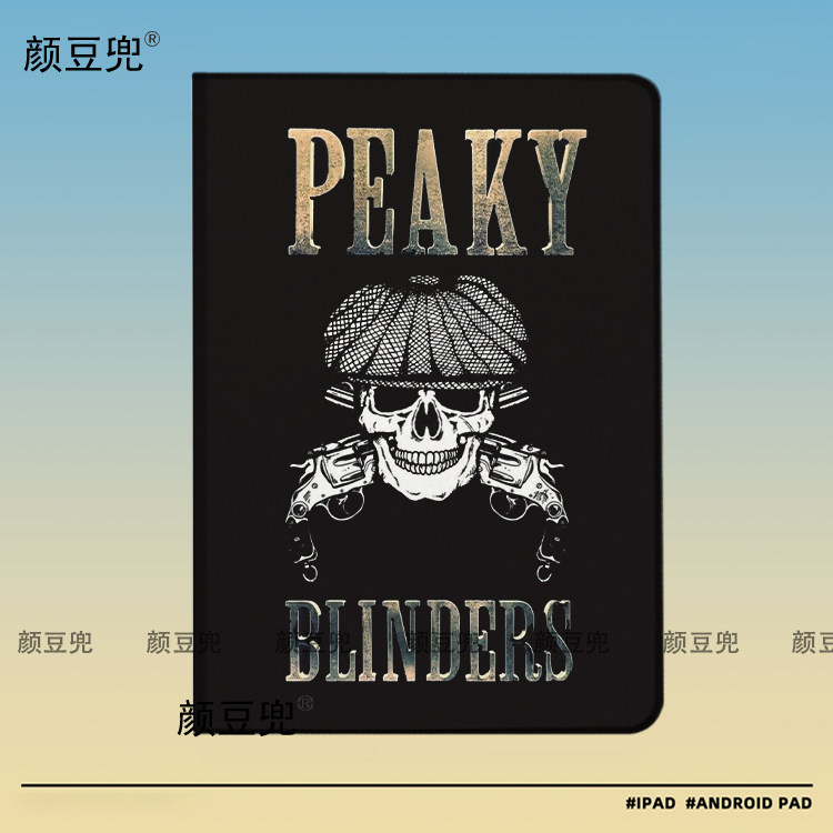 浴血黑帮美剧 恶搞ipad10.2适用air5/6保护套matepad pro11 Air3笔槽mini56皮套小米5/6pro12.9华为11.5 VIVO
