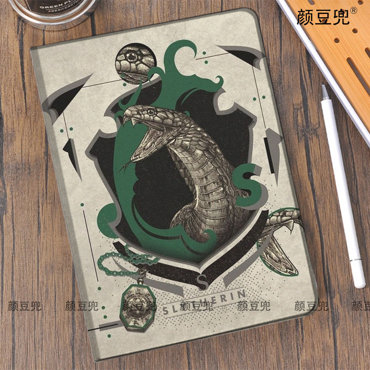 斯莱特林 哈利波特 ipad10.2适用air4/5保护套matepad pro11 Air笔槽mini5/6皮套小米5/6pro12.9华为11.5荣耀