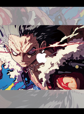 路飞 海贼王适用M2苹果macbook air13.3寸 pro14 16笔记本12保护壳15寸Max16 Macbook苹果电脑M3周边动漫M4