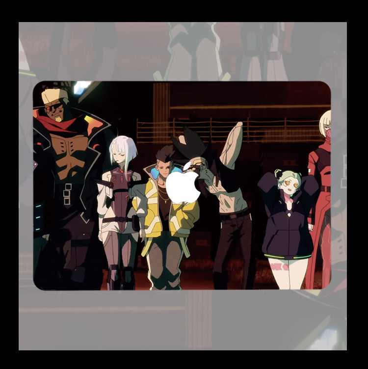 赛博朋克M2适用Macbook Pro苹果电脑air13笔记本保护套16边缘行者