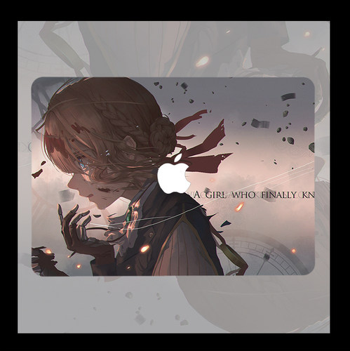 紫罗兰永恒花园Macbook Pro14适用苹果电脑笔记本air13.3保护套16