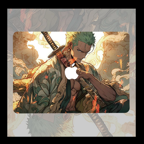索隆 海贼王one Piece适用苹果macbookair13.3寸pro14笔记本12保护壳15寸Max 16周边M1芯片macbook电脑保护套