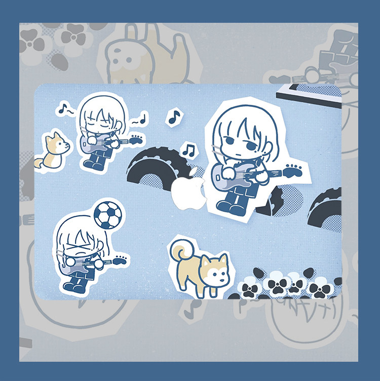 孤独摇滚山田凉M2适用Macbook Pro苹果电脑air13.3笔记本保护套16