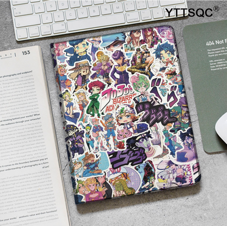 JOJO奇妙冒险ipad10.2适用air4/5保护套matepad pro11笔槽mini5/6华为M6 10.8软壳Pro12.9寸第十代air3小米5