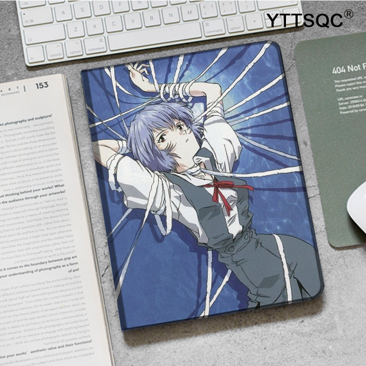 EVA凌波丽 福音战士ipad10.2适用air3/4/5第十代保护套matepad pro11笔槽mini5/6小米5pro12.9荣耀V8壳OPPOPA