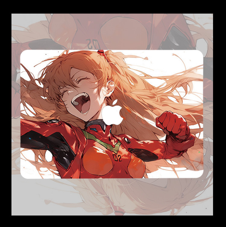 EVA明日香 福音战士动漫 适用macbook air13.3寸pro14笔记本12保护壳15寸Max 16周边M1芯片Macbook电脑保护套