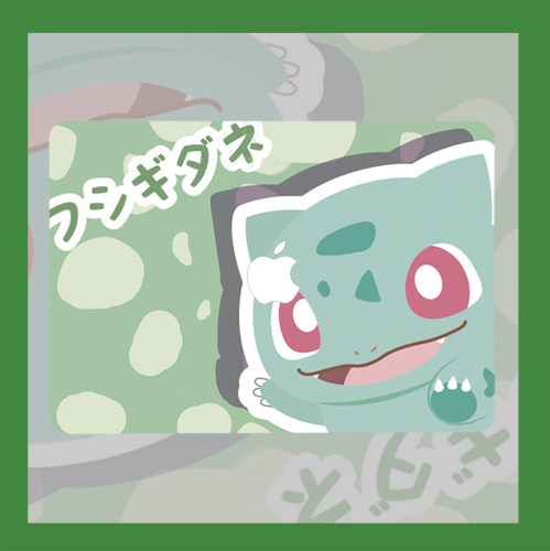 苹果妙蛙种子笔记本宝可梦保护套