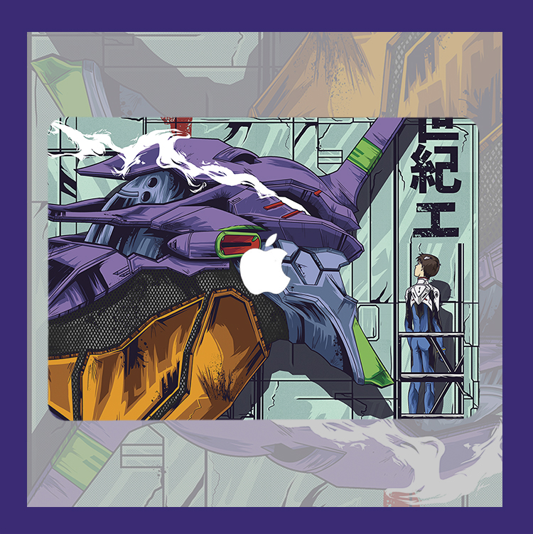 苹果eva初号机笔记本电脑保护套