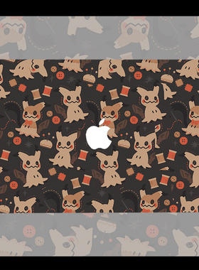 谜拟Q宝可梦Air13 M4苹果macbook air13.6寸pro14笔记本15寸Macbook苹果电脑保护套Pro16 M4硬壳Pro13 M5宠物