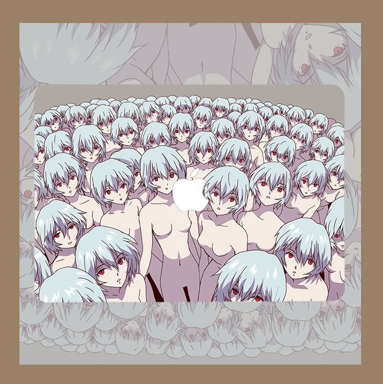 EVA绫波丽 福音战士适用Macbook Pro苹果电脑air13笔记本保护套16