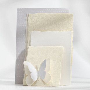 白色的温柔系列特种纸素材纸15张入 基础百搭手帐痛包打底背景纸