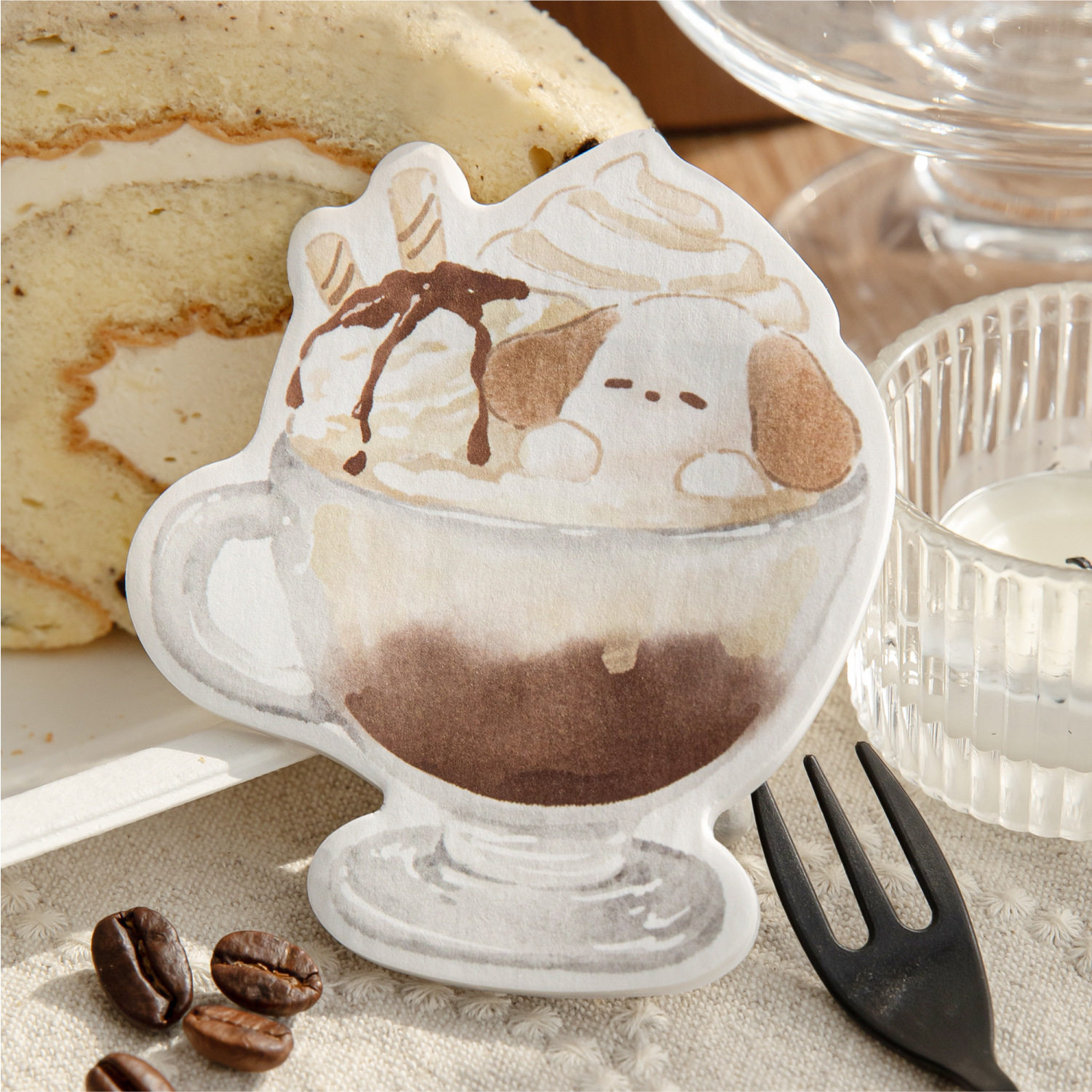 奶泡萌友系列可爱异形便利贴30张 创意图案学生办公留言记事N次贴,文具电教/文化用品/商务用品,便签本/便条纸/N次贴,淘宝优惠券,粉丝福利购,淘宝优惠卷