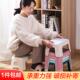 家用塑料小凳子成人浴室小板凳方凳换鞋 凳儿童矮凳加厚防滑踩脚凳