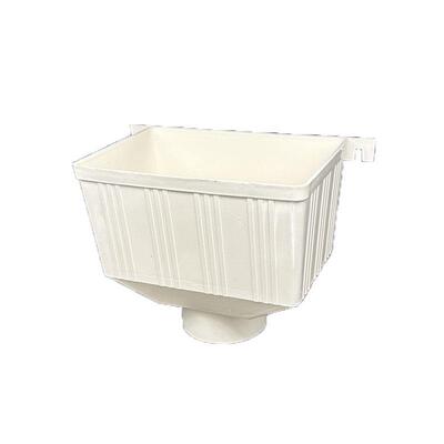 方形雨斗Pvc排水管下水管接头管件筛网75/110/160/200mm