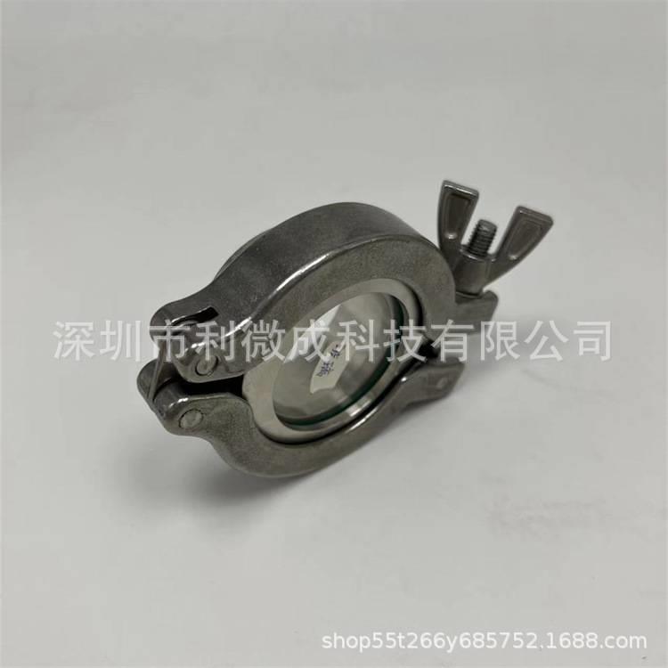 KF/NW真空法兰CVD/PVD 观察窗 KF10-16-25-40-50石英玻璃视窗视镜