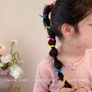 糖果色发圈宝宝扎小啾啾发绳甜美可爱女童皮筋儿童头绳发饰头饰