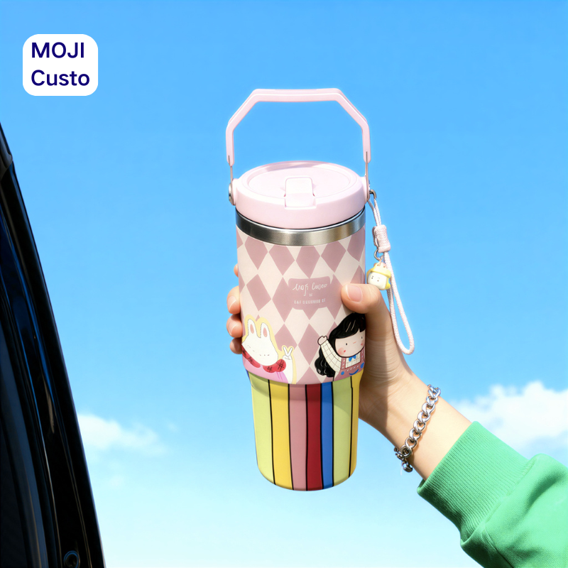 【MOJI Custo】定制水杯保温杯大容量闺蜜情侣伴手礼送礼宠物家庭