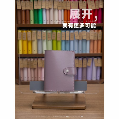 【新按扣奇葩_20mm】活页本手帐本记事便携随身笔记本