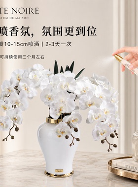 Cote Noire欧式轻奢仿真花蝴蝶兰花瓶摆件餐桌花艺装饰香薰扩香