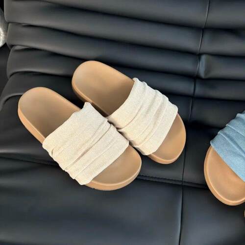 厚底勃季肯凉拖2鞋女夏穿206年新款配字裙子软底沙滩懒人一拖外鞋