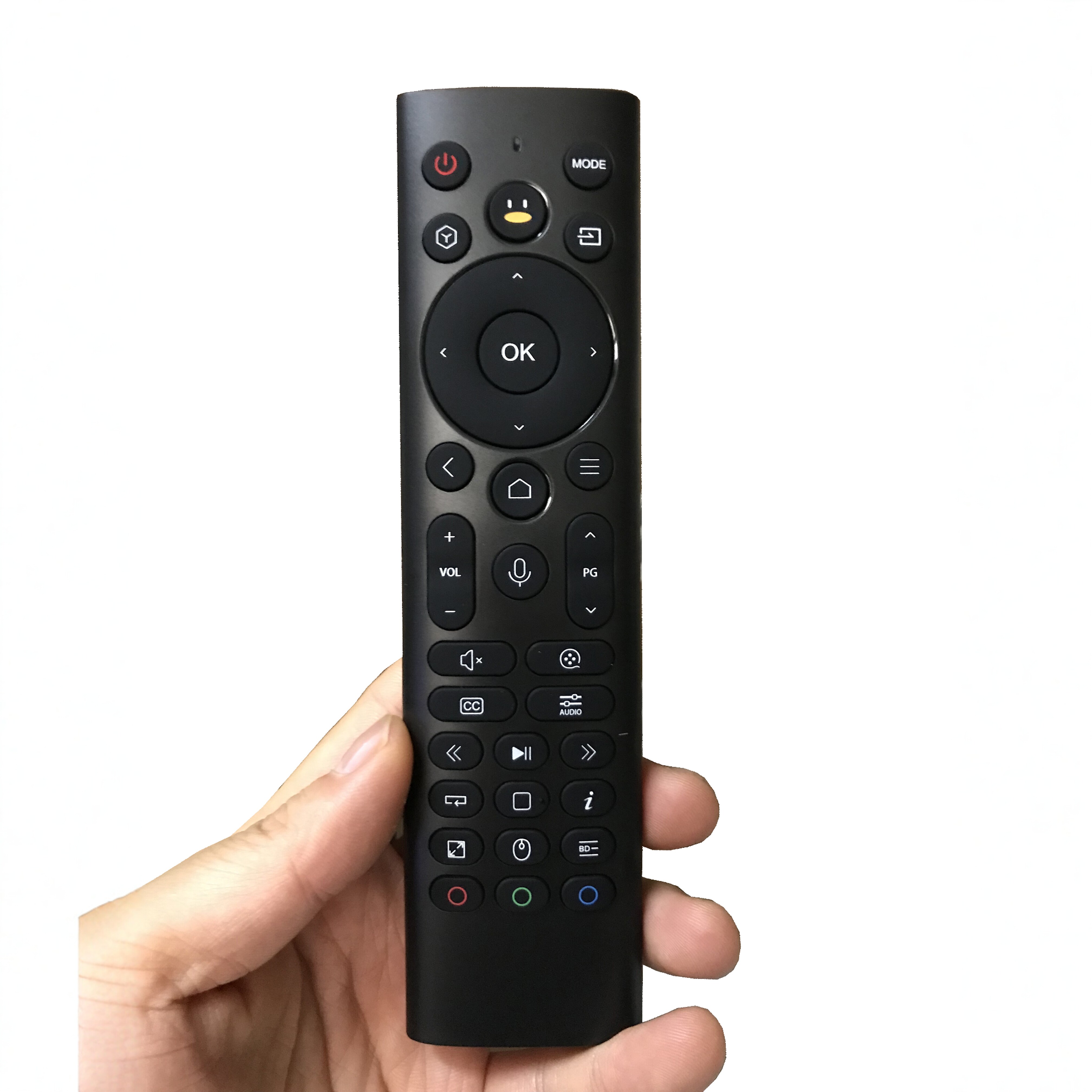 腾讯极光盒子7S/7X/5X/5S/6ProMAX蓝牙语音+红外码库多功能遥控器图片
