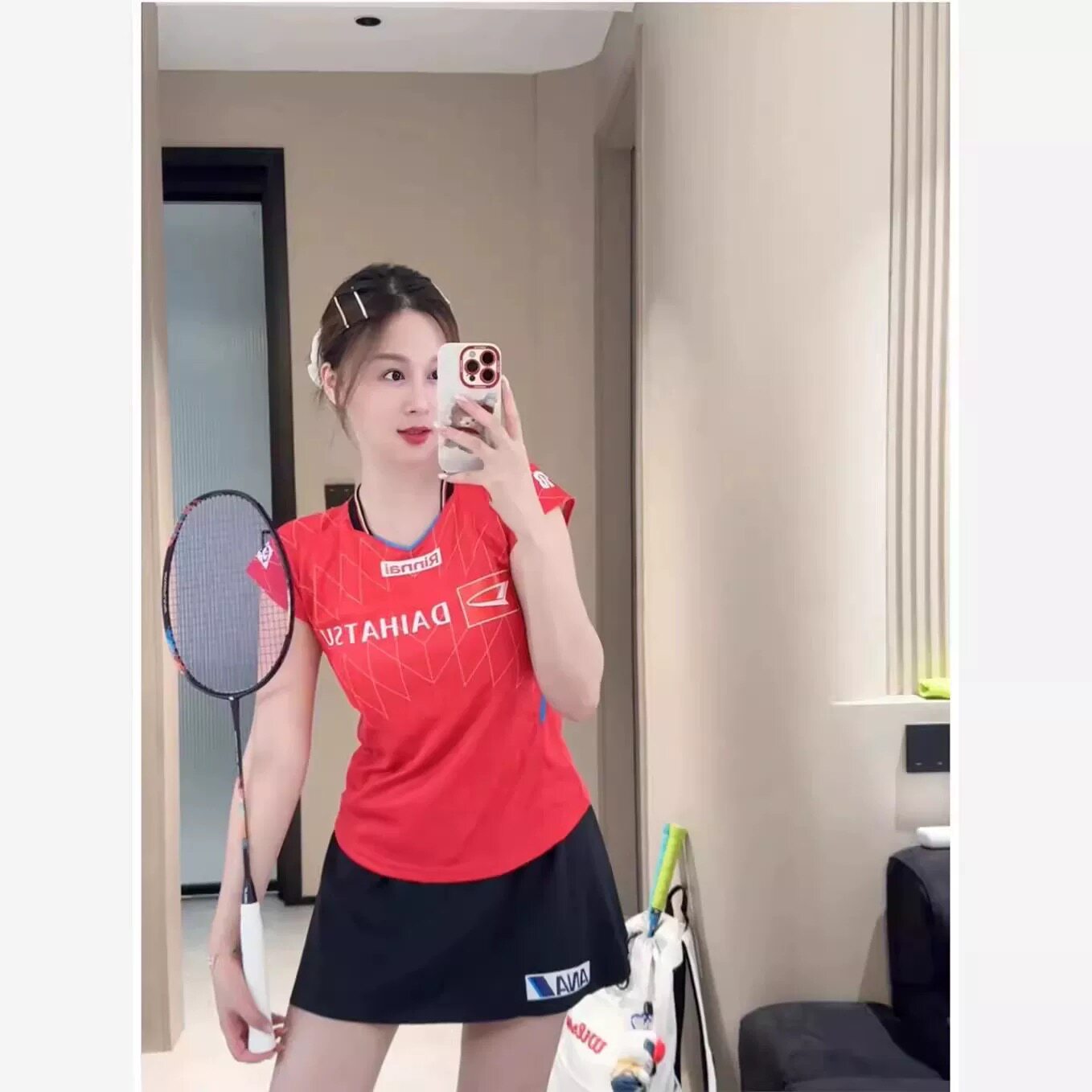 26新款羽毛球服全英赛千阳田志同款男女短袖运动训练服团购订制