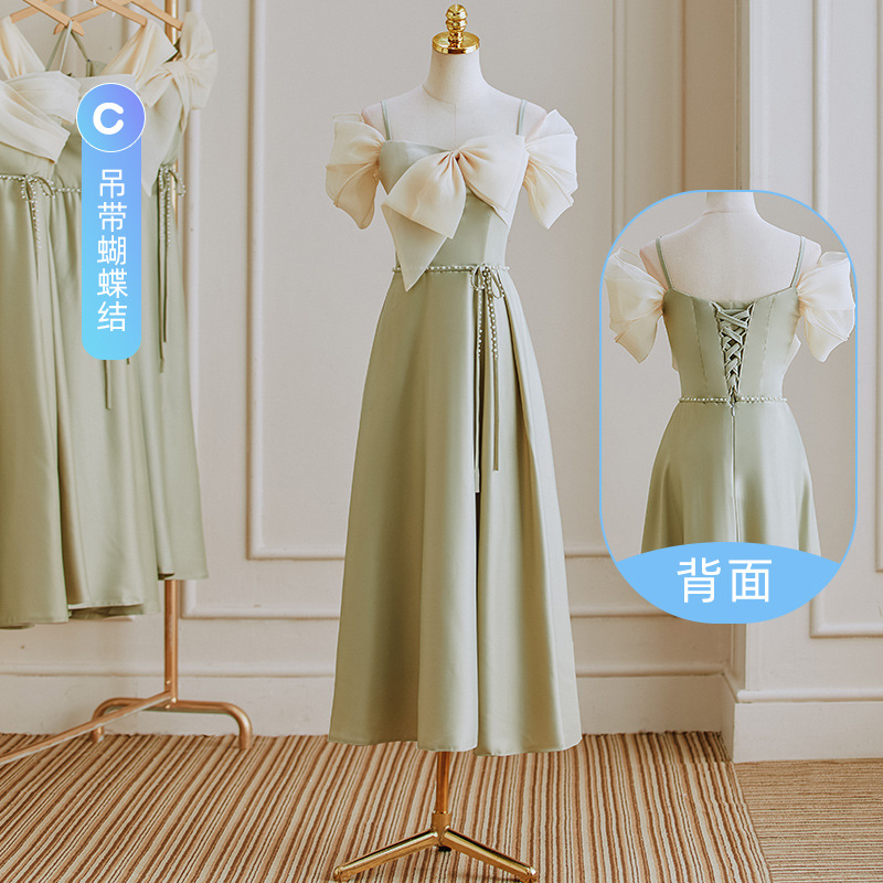  Green, long, mid-length+2XL  