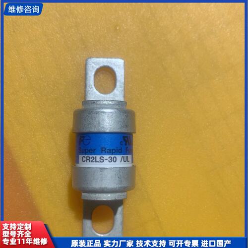 日本进口富士fuji/CR2LS-30A熔断器保险丝，5个
