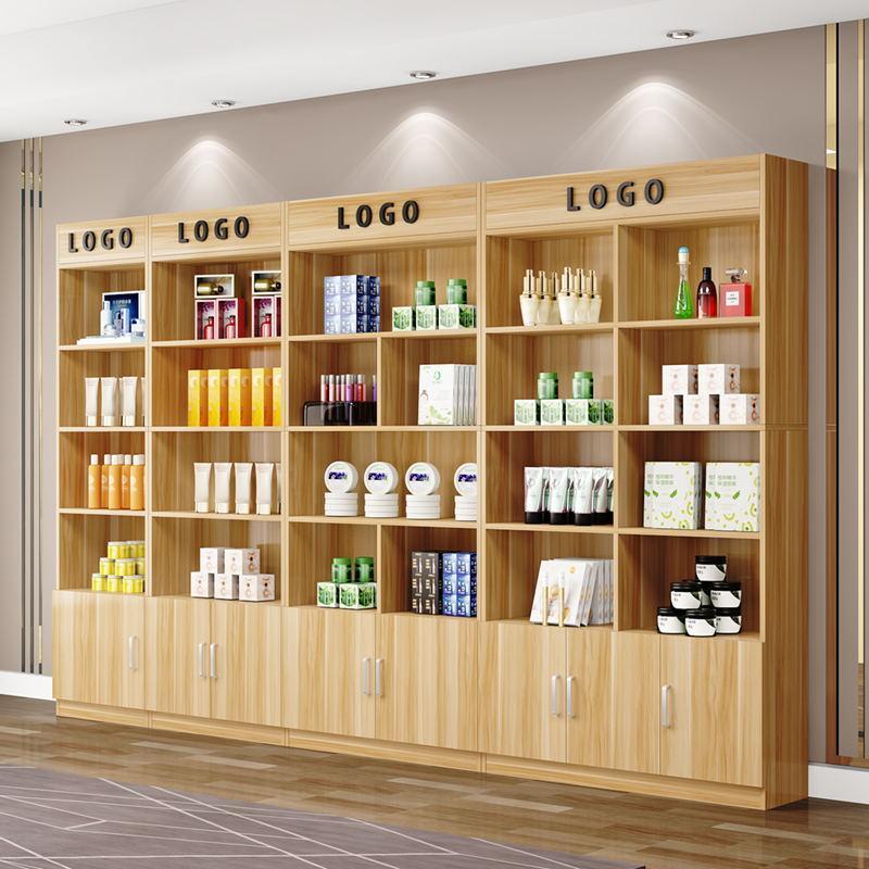 化妆品展示柜简约现代精品美容展柜陈列柜产品货架展示架特价