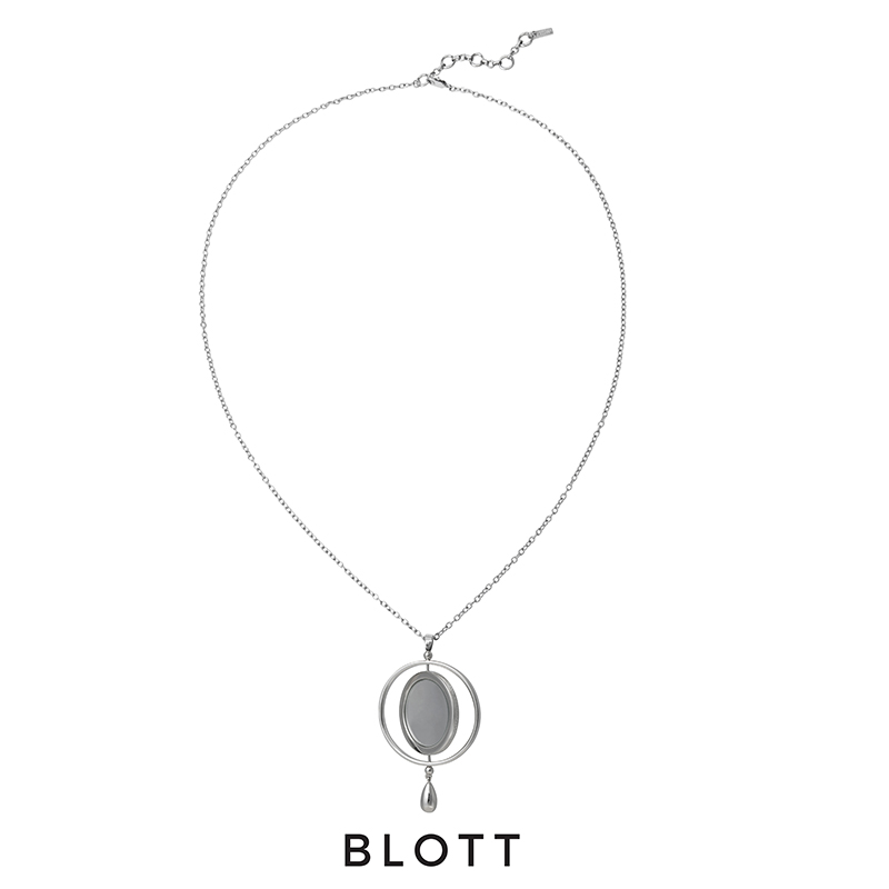 【王源李宇春同款】BLOTT原创设计旋转镜子夸张独特个性时尚项链