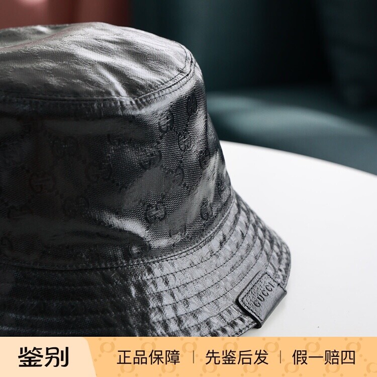 Gucci/古驰760144女式渔夫帽遮阳防晒休闲旅行帽子先鉴后发吊牌全