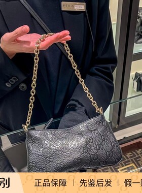 Gucci古驰压纹斜挎包女式单肩包
