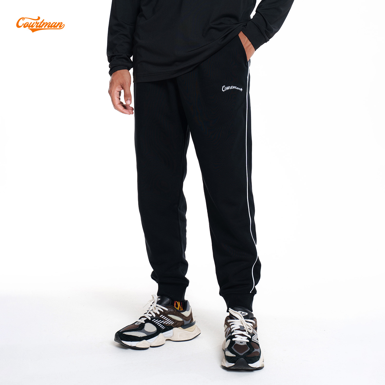 COURTMAN运动卫裤篮球束脚男宽松