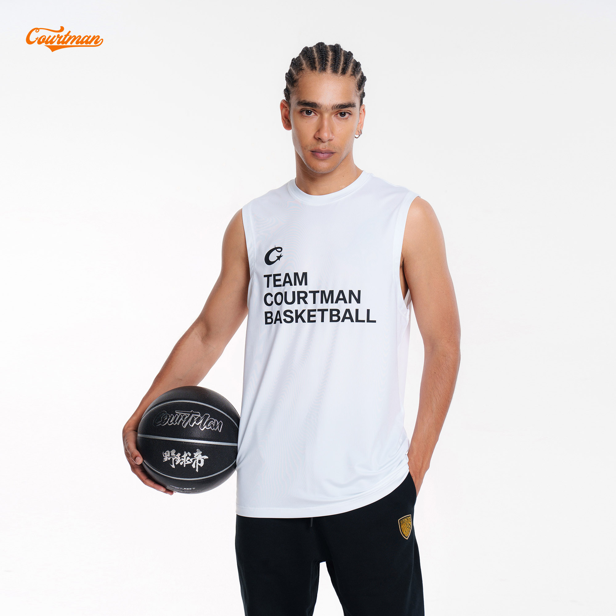COURTMAN野球帝篮球俱乐部背心