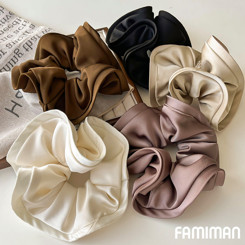 高级感缎面大肠发圈女高弹力耐用橡皮筋扎头发头绳丸子头发绳发饰,饰品/流行首饰/时尚饰品新,发饰,淘宝优惠券,粉丝福利购,淘宝优惠卷