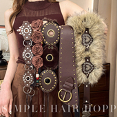 秋冬复古波西米亚风腰带女2025新款 腰链腰绳配裙子牛仔裤 腰封配饰