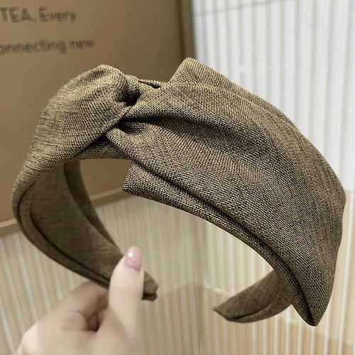 头箍小发女百搭外出网红复古头箍