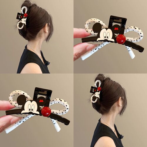 活力小鼠卡通米奇蝴蝶结大号抓夹